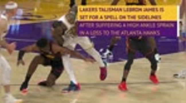 Lakers sweat on LeBron injury