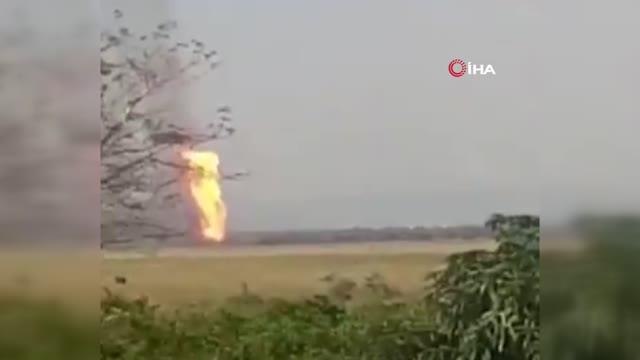 - Venezuela'da devlet şirketine ait doğalgaz boru hattında patlama