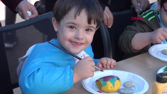 Son dakika haberleri... KAHRAMANMARAŞ Down sendromlu çocuklar, kendi günlerinde doyasıya eğlendi