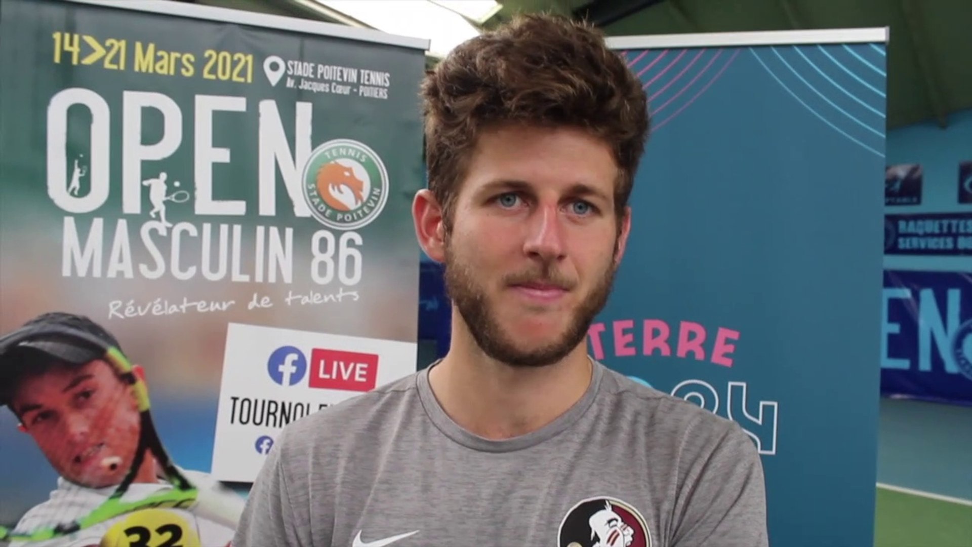 ITF - Poitiers 2021 - Lucas Poullain s'offre un 2e titre en 2021 : "C'est  parfait et je vais me reposer un peu là" - Vidéo Dailymotion