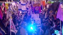 Thousands demostrate against Israeli PM Benjamin Netanyahu ahead of March 23 elections