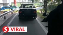 Senior citizen who drove car into motorcycle lane summoned