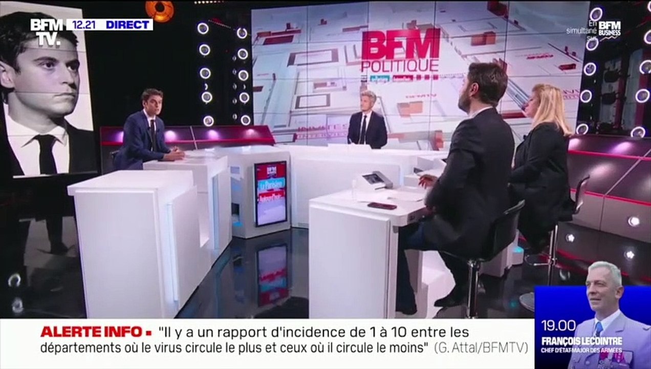 Confinement : Gabriel Attal annonce l'interdiction de recevoir des gens chez soi... mais ce n'est pas possible