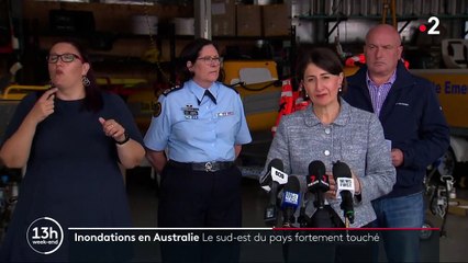 Australie : d’importantes inondations dans la région de Sydney, du jamais vu depuis 50 ans