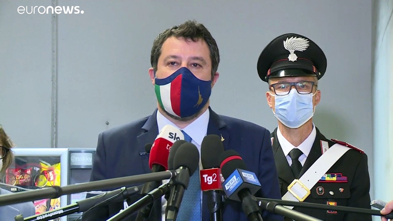 Salvini sieht Prozess entspannt entgegen: 'Ich überlasse es den Richtern'