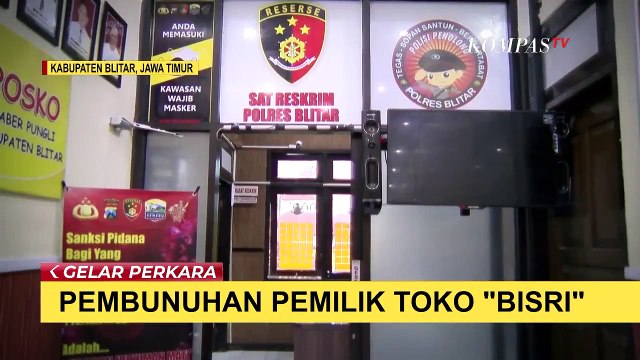 Berawal Niat Mencuri, Pelaku Bunuh Pemilik Toko Bisri di Blitar Karena Ketahuan