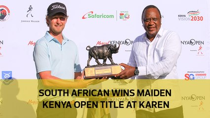 South African wins maiden Kenya Open title at Karen