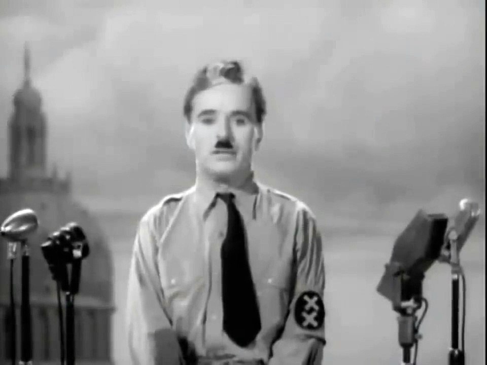 The Great Dictator Speech - Charlie Chaplin - BEST SPEECH EVER