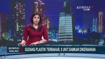 Kebakaran Hebat Menimpa Gudang Plastik di Kawasan Industri Kali Gawe Semarang