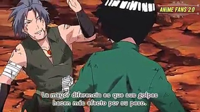 ROCK LEE SE ENFRENTA A EL MAESTRO DE GAARA. _ ESTA ES LA RAZON POR LA QUE GAARA TIENE UNA DEFENSA DEFINITIVA [NARUTO]