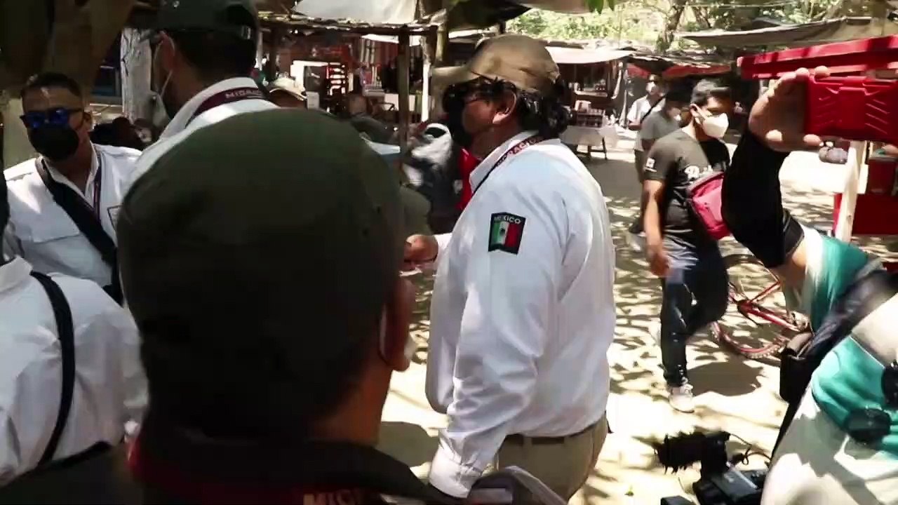 México refuerza vigilancia en frontera con Guatemala por covid-19 y menores migrantes