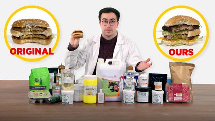 Making a US Big Mac using all 54 McDonald's ingredients