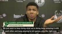Giannis insists Bucks 'love being under the radar'