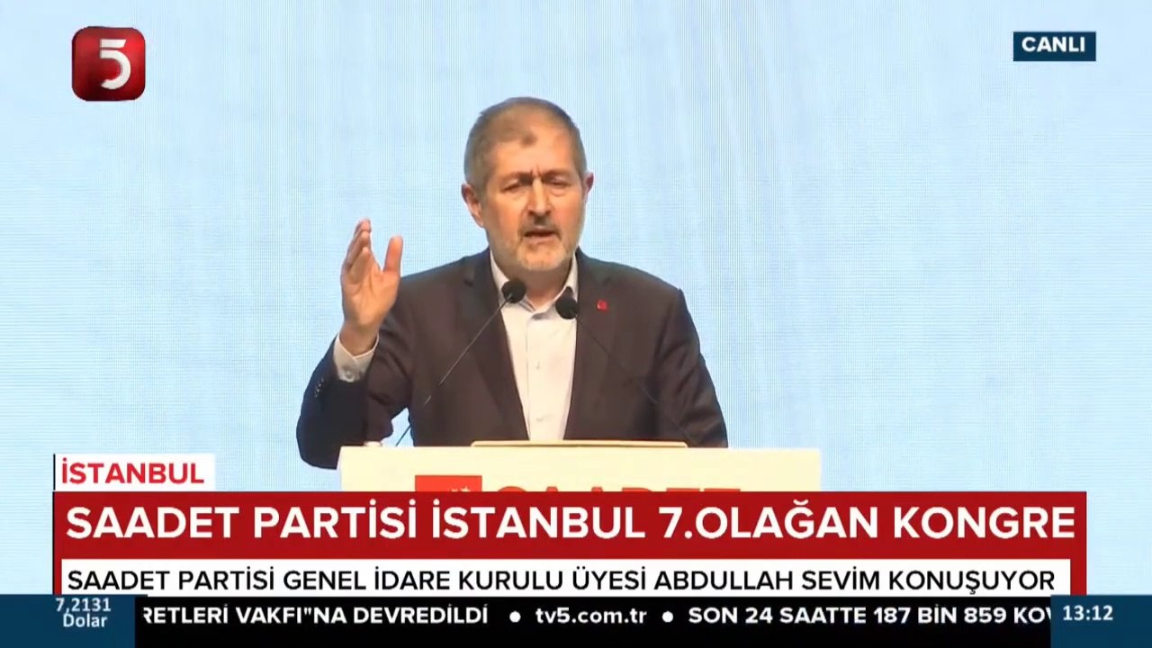 Abdullah Sevim, Saadet İstanbul 7. Olağan Kongresi'nde Konuştu - 20.03.2021