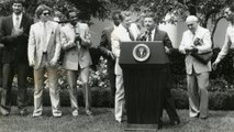 White House, Ronald Reagan Welcome the 1984 NBA Champion Celtics