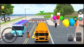 Schools Bus Simulator Drive 3D