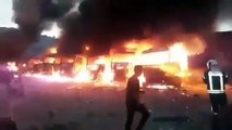 Rus uçakları Hatay - Cilvegözü sınır kapısının 2 kilometre ötesine bomba yağdırıyor!