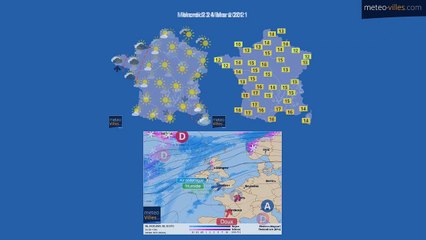bulletin meteo de dimanche 21 mars 2021