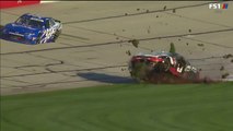NASCAR Atlanta 2021 Xfinity Berry  Spins Crash Grass