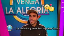 ¡Pascal nos revela cuándo fue su primer beso y quién es su crush! | Venga La Alegría