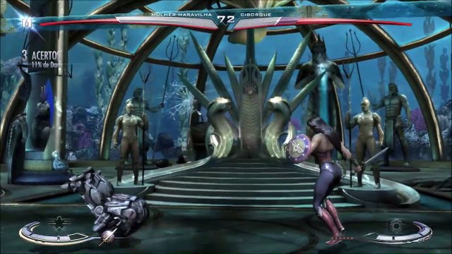 ZERANDO COM A MULHER-MARAVILHA - INJUSTICE NA TV ATITUDE
