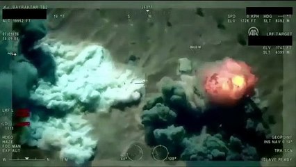 DAEŞ hedefleri böyle vuruldu