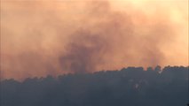 Un incendio forestal en la comarca tarraconense de la Conca de Barberà ha quemado ya 30 hectáreas