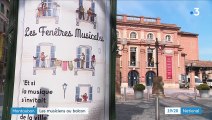 A Montauban, des musiciens ont offert dimanche des concerts aux passants depuis leurs fenêtres