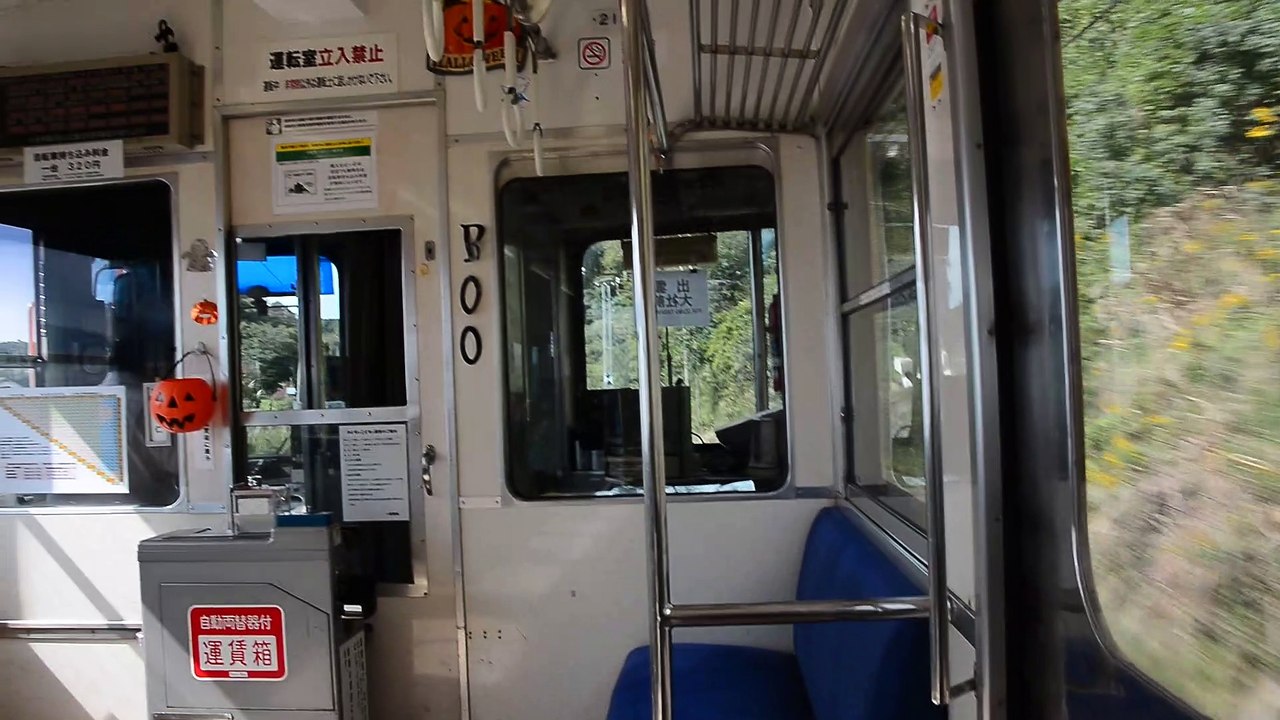 la campagne japonaise vu du train