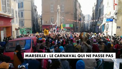 Marseille : le carnaval qui ne passe pas