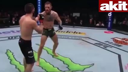 Khabib sakat bıraktı! McGregor 1 aylık rapor aldı