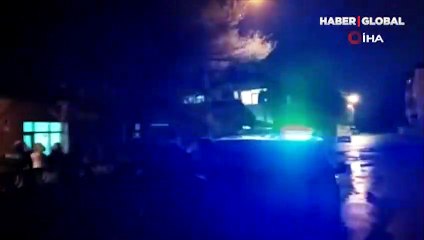 Kadının çığlığını duyan mahalleli sokağa döküldü!