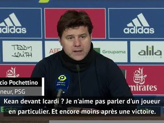 30e j. - Kean devant Icardi ? Pour Pochettino, "les deux sont importants"