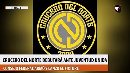 Crucero del Norte debutará ante Juventud Unida