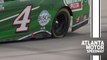 Harvick pits with flat tire as field takes green flag after competition caution