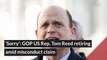 ‘Sorry’: GOP US Rep. Tom Reed retiring amid misconduct claim, and other top stories in general news from March 22, 2021.