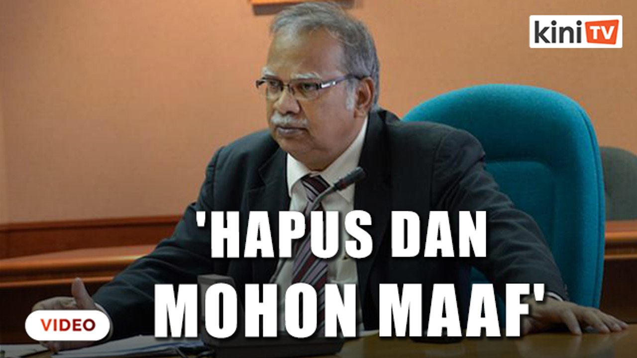 Ramasamy gesa DBP hapus perkataan 'keling' dan mohon maaf