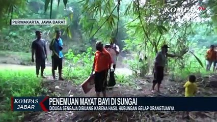 Temu Jasad Bayi Di Sungai Ciherang