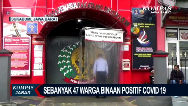 47 Tahanan Kelas II Sukabumi Positif Covid 19