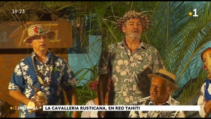 Opéra, sur un air de Reo Tahiti