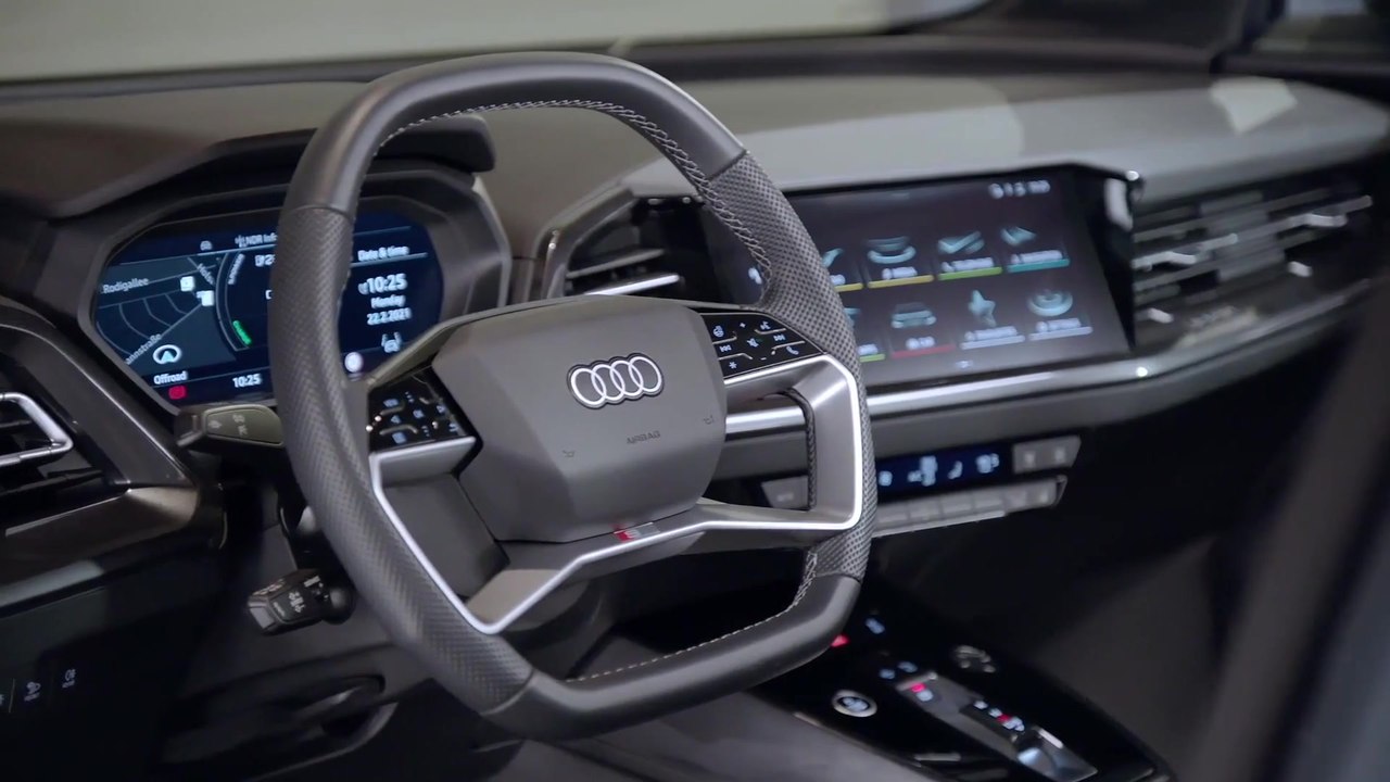 Das Interieur des Audi Q4 e-tron