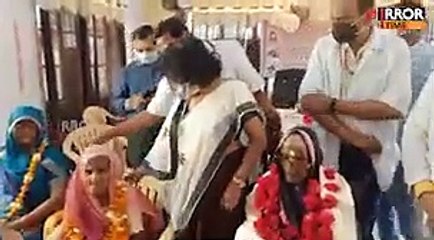 109 year old became the oldest woman in the country to get Covid 19 vaccine