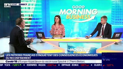 Jean-Eudes du Mesnil (CPME): Les patrons français s'inquiètent des conséquences du reconfinement - 22/03