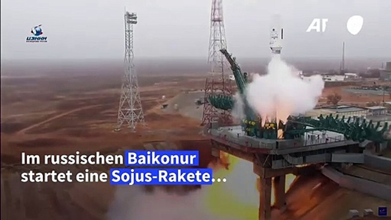 Sojus-Rakete mit ausländischen Satelliten in Baikonur gestartet
