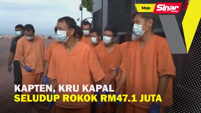 Kapten, kru kapal seludup rokok RM47.1 juta