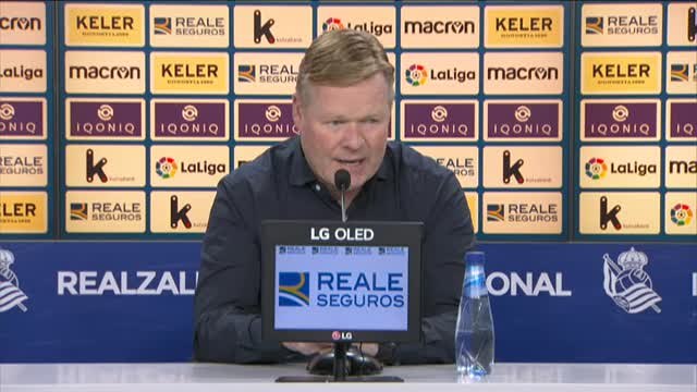 Koeman: La Liga va a ser una lucha hasta el último partido