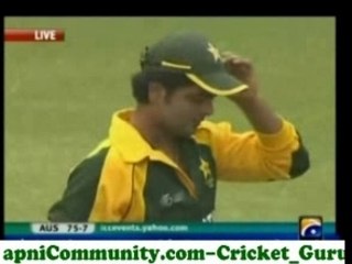 Pak u19 v aus u19 4th qf wc (aus inning)p9 hq
