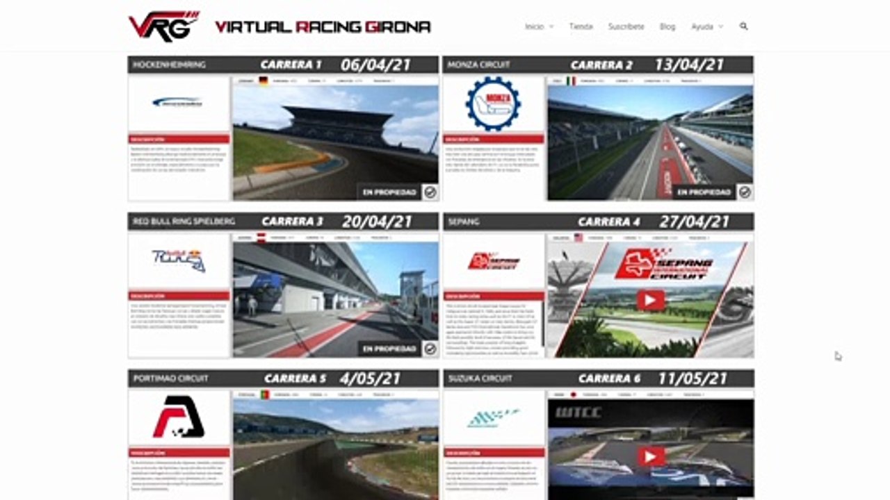 Campeonato GT3 Raceroom VRG Power