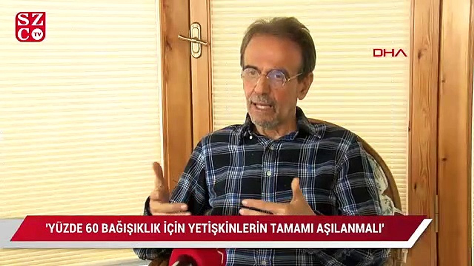 Prof Dr Mehmet Ceyhan Yuzde 60 Bagisiklik Icin Yetiskinlerin Tamami Asilanmali Dailymotion Video