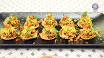 Baked Sev Puri | How To Make Sev Puri | Famous Street Food | Snacks Recipe | Ruchi